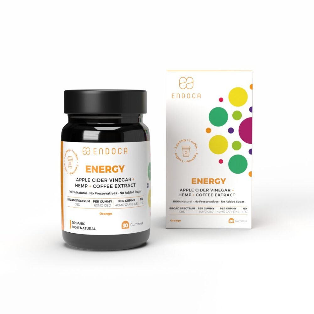 CBD Gummies "Energy" Appelsin - 1200mg | THC Fri