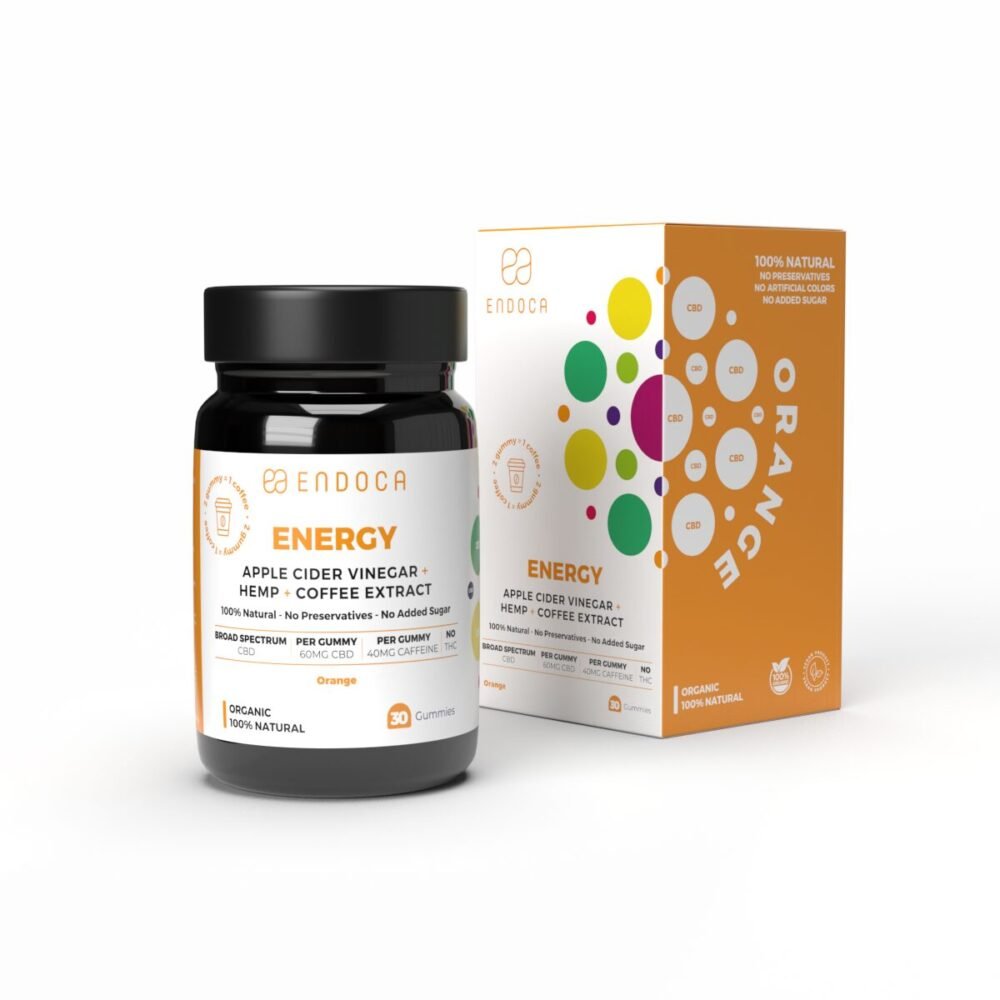 CBD Gummies "Energy" Appelsin - 1200mg | THC Fri - Billede 2