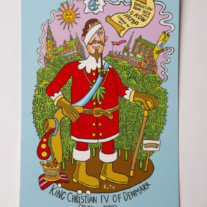 postkort af klaus trier tuxen