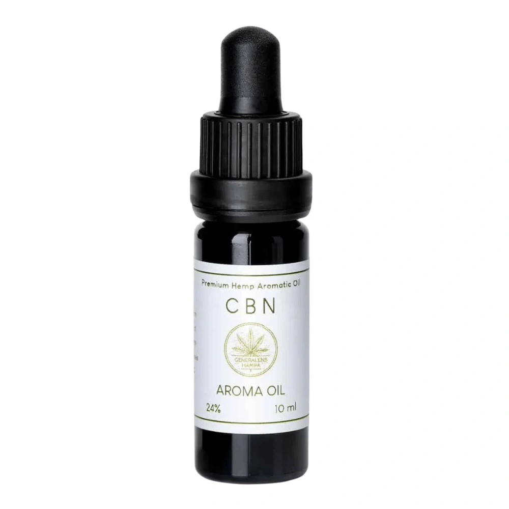 CBN + Hashishene Olie - 24% Cannabinoider fra Generalens Hampa