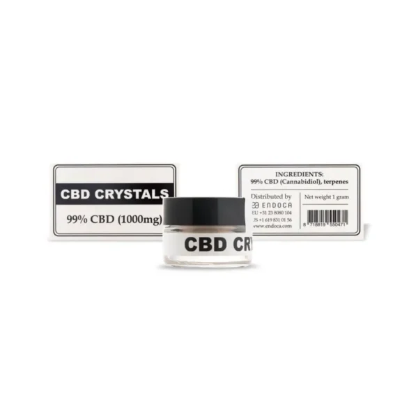 Endoca CBD Krystaller – 99% Ren Cannabidiol - Image 3
