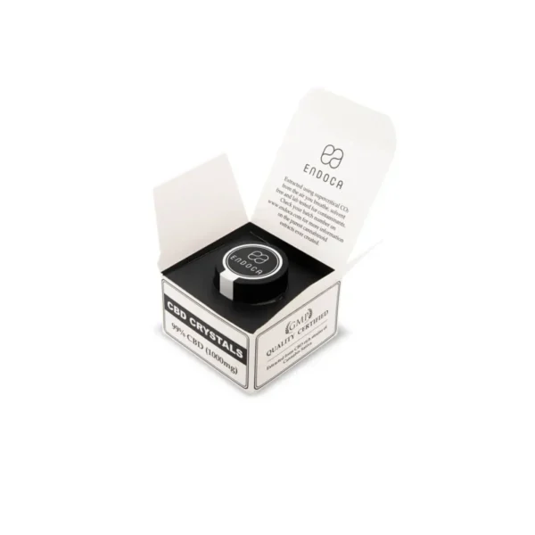 Endoca CBD Krystaller – 99% Ren Cannabidiol