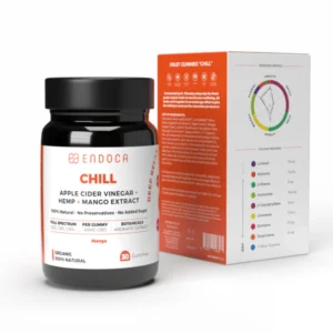 CBD Gummies "Chill" Mango - 1200mg fra Endoca