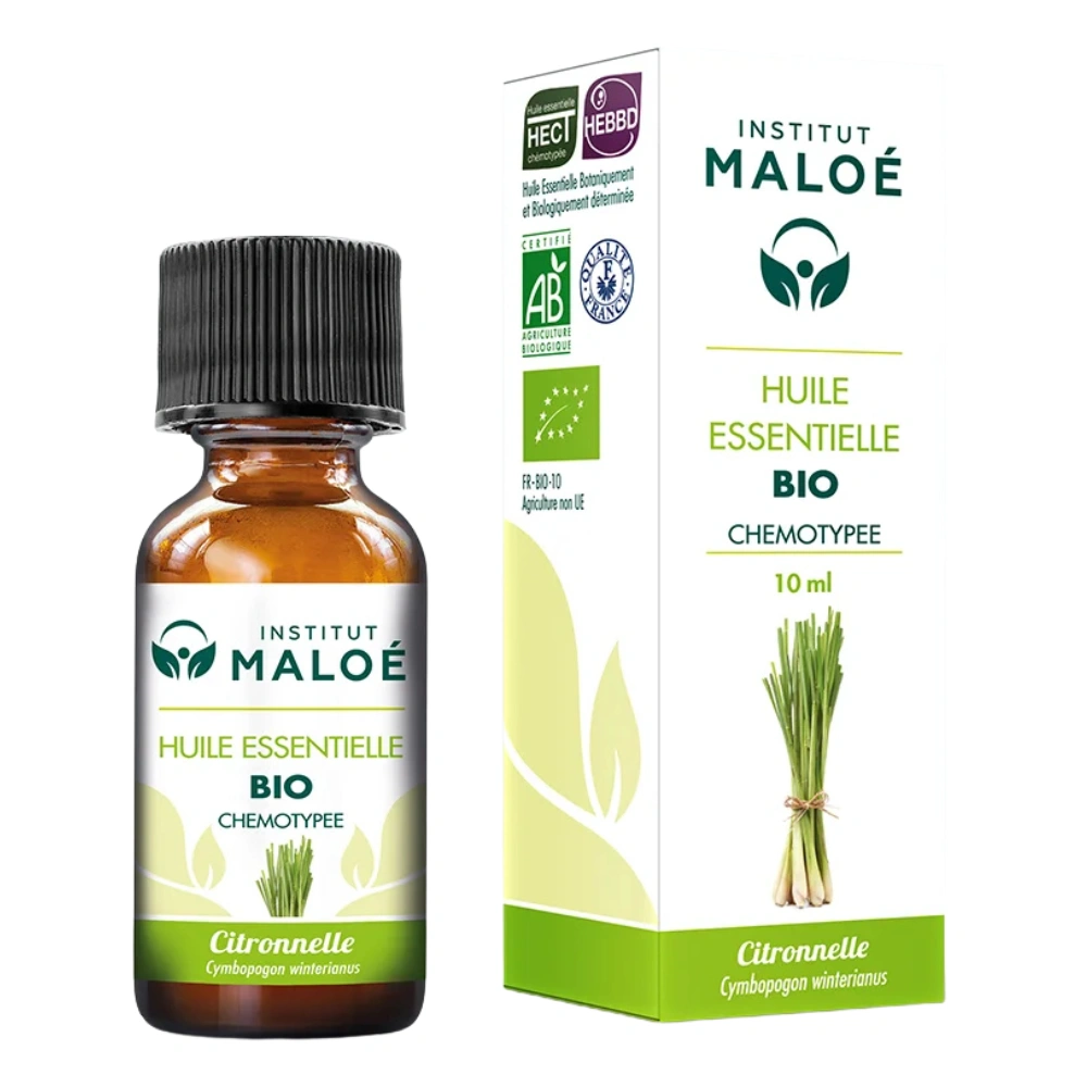 Citrongræs Æterisk olie fra Institut Maloé