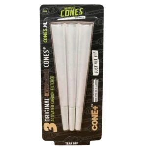 3 pk pre-rolled cones hvide