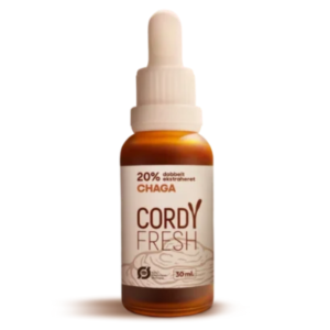 Cordyfresh – Chaga Dobbelt Ekstrakt 20%
