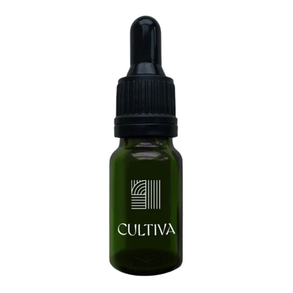 Billedet viser flasken af Cultivas Monospektrum CBD Olie 20%