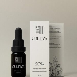 Fuldspektrum CBD Olie - 20% Dansk CBD