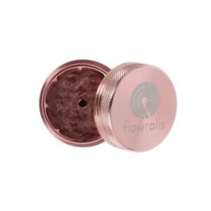 Flowrolls Metal Grinder 40mm – 2 Rum PINK