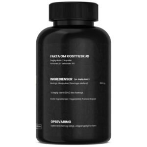 Moringa Kapsler – 120 stk bagside med ingredienser