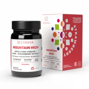 Mountain High Gummies – CBD Gummies Jordbær (30 stk)