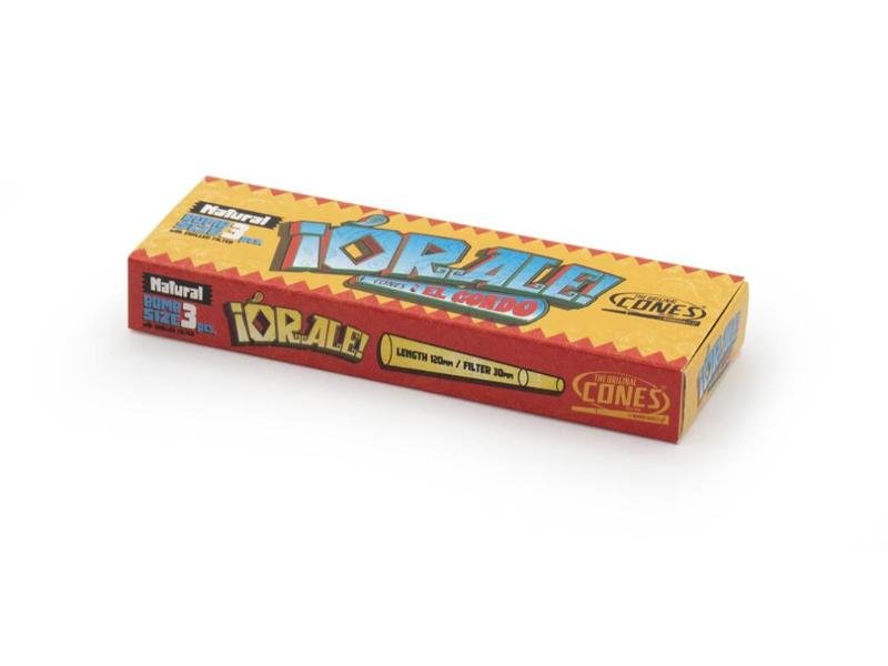 Super King Size Cones – Órale Edition Bomb Size Cones (brun) - Billede 3