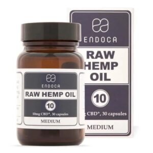 Raw Hemp oil 120 Capsules