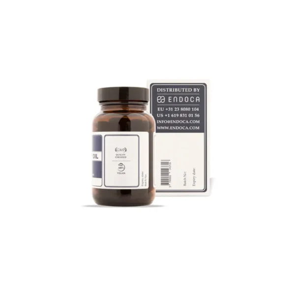 Endoca - Raw Hemp Oil Medium 120 Kapsler - Image 3
