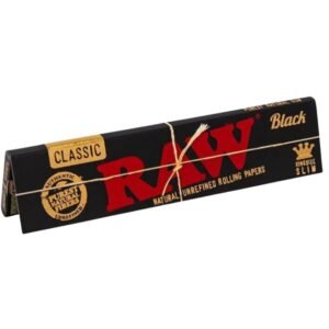 RAW Black King Size Slim Papir