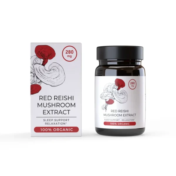 Endoca - Rød Reishi Ekstrakt 30 Kapsler