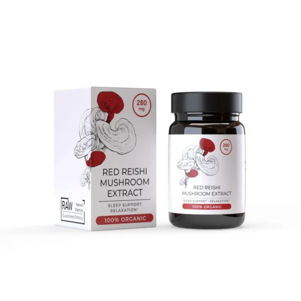 Endoca - Rød Reishi Ekstrakt 30 Kapsler - Image 4