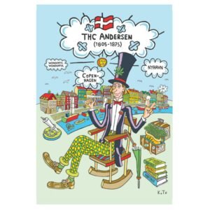 THC Andersen 32x45cm Plakat af Klaus Trier Tuxen