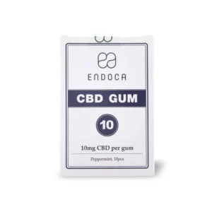 CBD Tyggegummi Pebermynte - 10 stk
