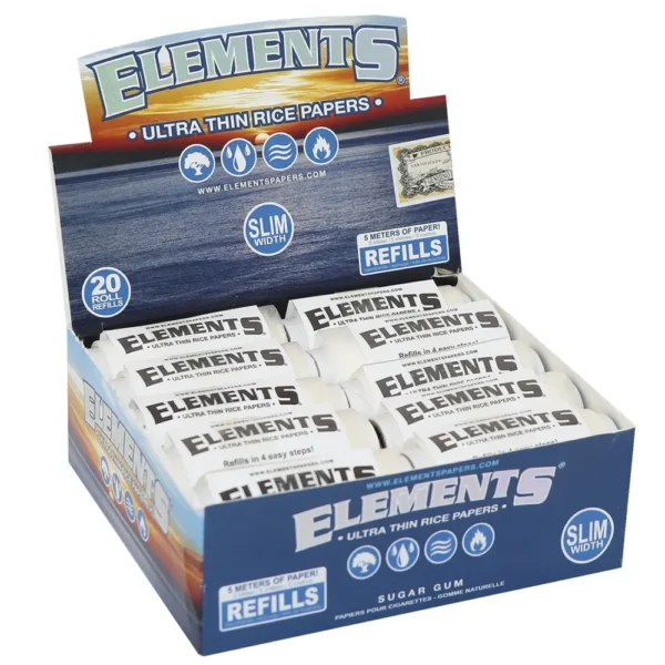 ELEMENTS - King Size Rolls 5m Refill - Billede 2