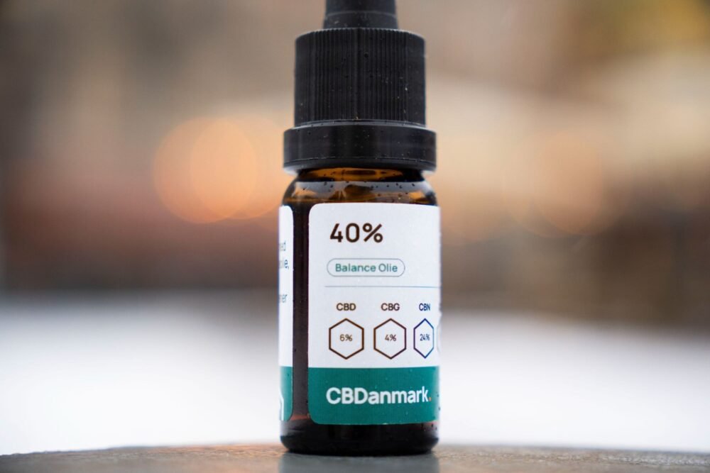 Bedste CBD-massageolie til afslapning.