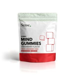 CBD Gummies 30 pakke i rød og hvid emallage