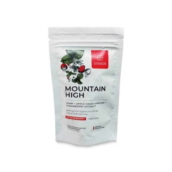 CBD Gummies "Mountain High" Strawberry - 1200mg