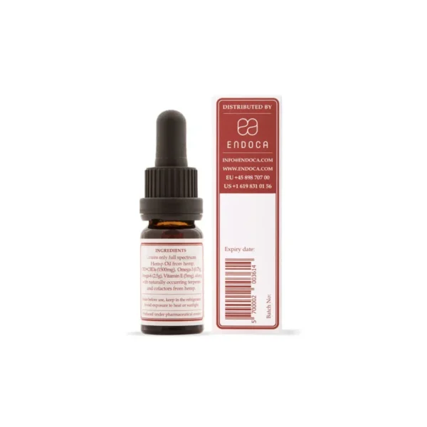 Endoca - Raw Hemp Oil Strong - 30ml - Image 2