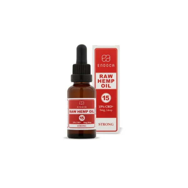 Endoca - Raw Hemp Oil Strong - 30ml