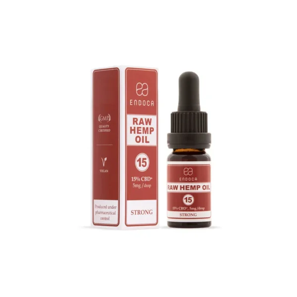 Endoca - Raw Hemp Oil Strong - 30ml - Image 4