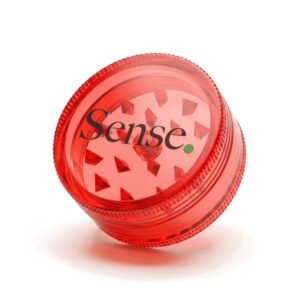 Rød Sense plastik grinder – CBDanmark