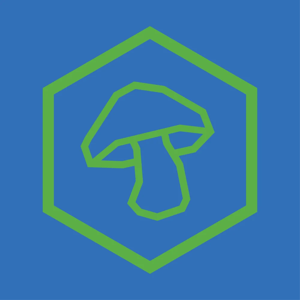 svampe ikon til varekategori