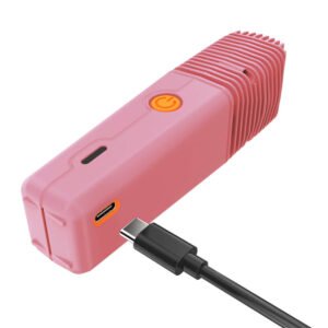 Storz & Bickel VEAZY™ Vaporizer – Charming Pink opladning
